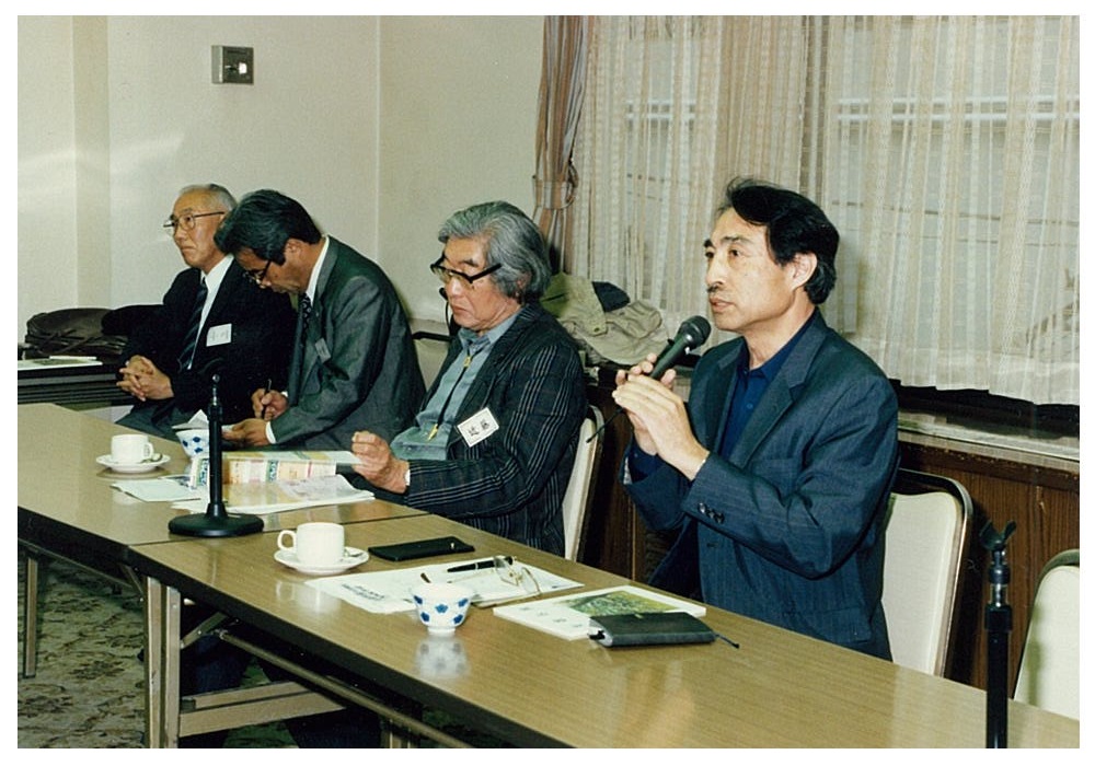 近藤芳美先生と岡井隆先生（講師打合せ会にて）